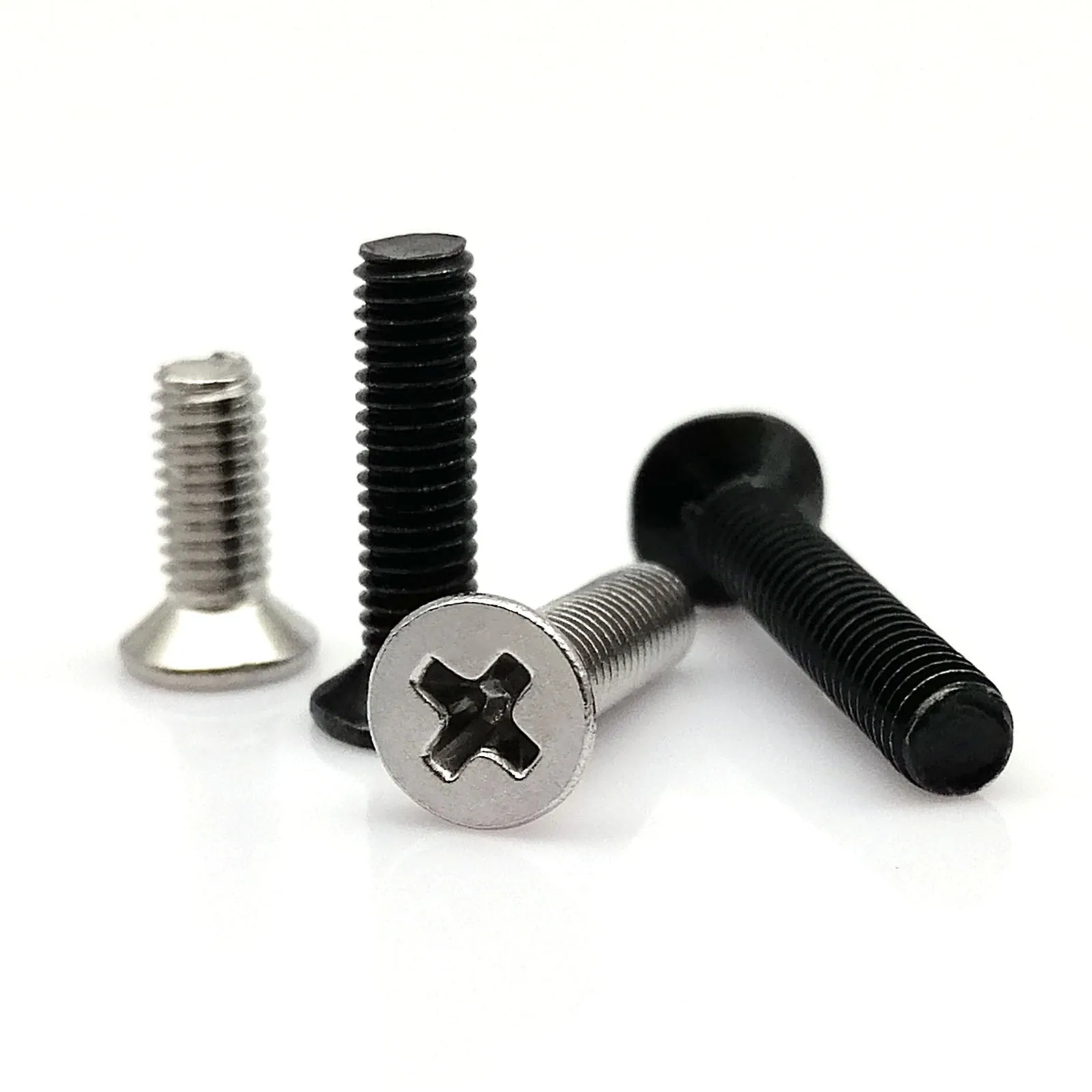 50 Stück M1 M1,2 M1,4 M1,6 M2 M2,5 M3 M4 Tiny Mini Reparatur Fix Laptop Computer Telefon Spielzeug Kreuz Phillips Flachsenkkopfschraube – Detail 3
