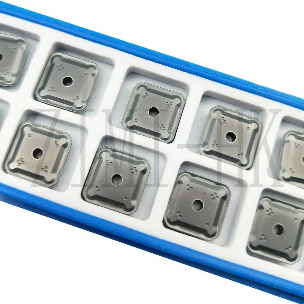 10pcs SEER1203 ZM112 SEER 1203 CNC Carbide milling inserts Turning Tools Cutter Lathe Milling Blade for Steel/Stainless Steel