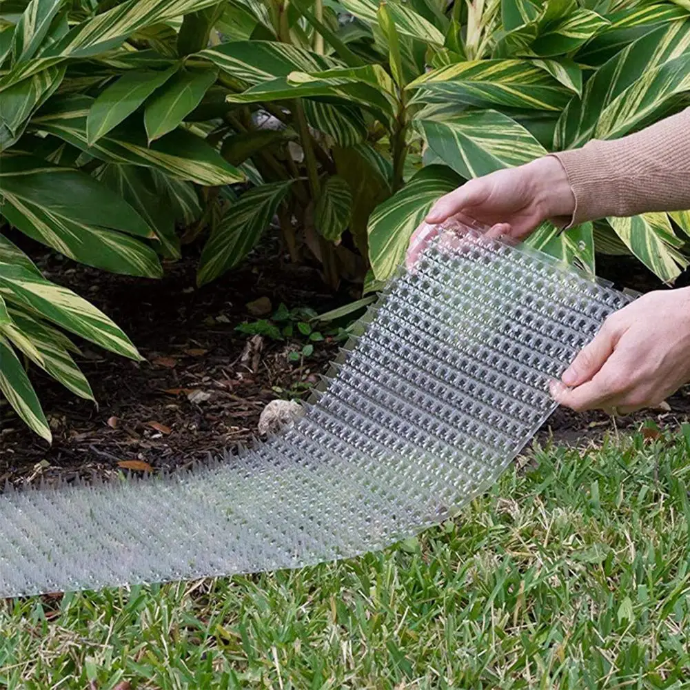 6PCS Cat  Outdoor Scat Mat Pet Mat Train Spike Indoor And Outdoor Cat And Dog Protective Mesh