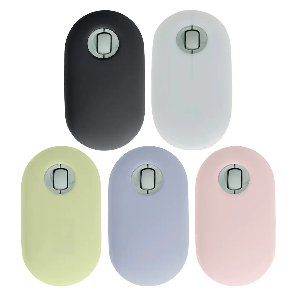 Ultra Thin Wireless Mouse Soft Silicone Case Skin Cover Shockproof Dustproof Protective Cover Protector For Logitech Pebble