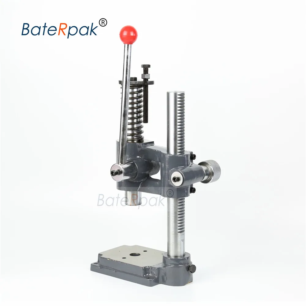 MP-2 Manual press,BateRpak HIGH quality strong heavy duty desktop manual press machine, small punch machine,hand stamping machie