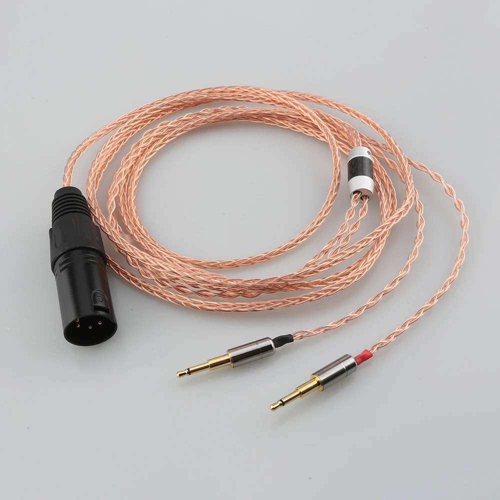 

Audiocrast 4Pin XLR Balanced Copper Headphone Upgrade Cable OPPO PM-1 PM-2 HE1000 400S 560