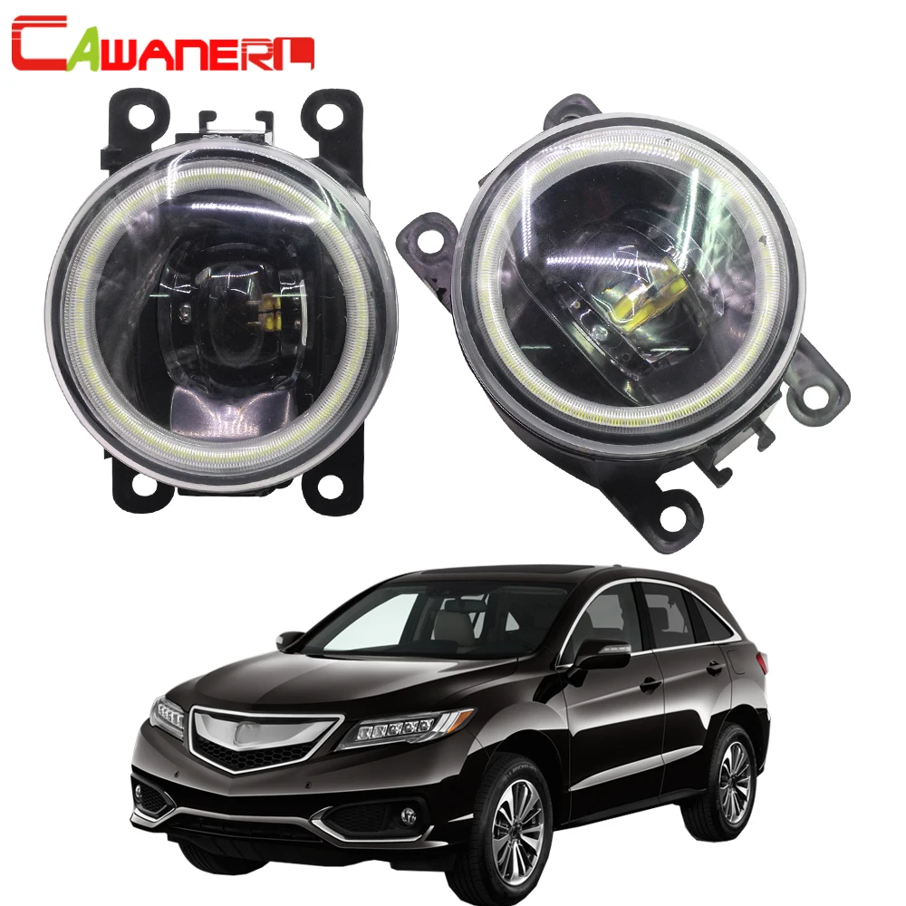 

Cawaner For Acura RDX 2010 2011 2012 2013 2014 2015 Car 4000LM LED Lamp H11 Fog Light Angel Eye DRL Daytime Running Light 12V