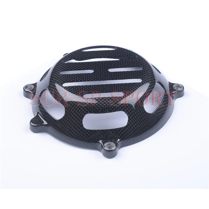 Clutch Cover (Dry Clutch)  For ALL Ducati  Full Carbon Fiber 100%   Protection