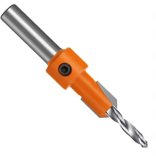 8mm Shank HSS Woodworking Countersink Router Bit Screw Extractor Remon Demolition for Wood Milling Cutter Woodworking Tools - Image 5