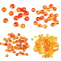 6/8/10/12mm Imitation Ambers Beads for Jewelry Making DIY Bracelet Necklace Round Loose Spacer Synthetic Stone Bead Accessories