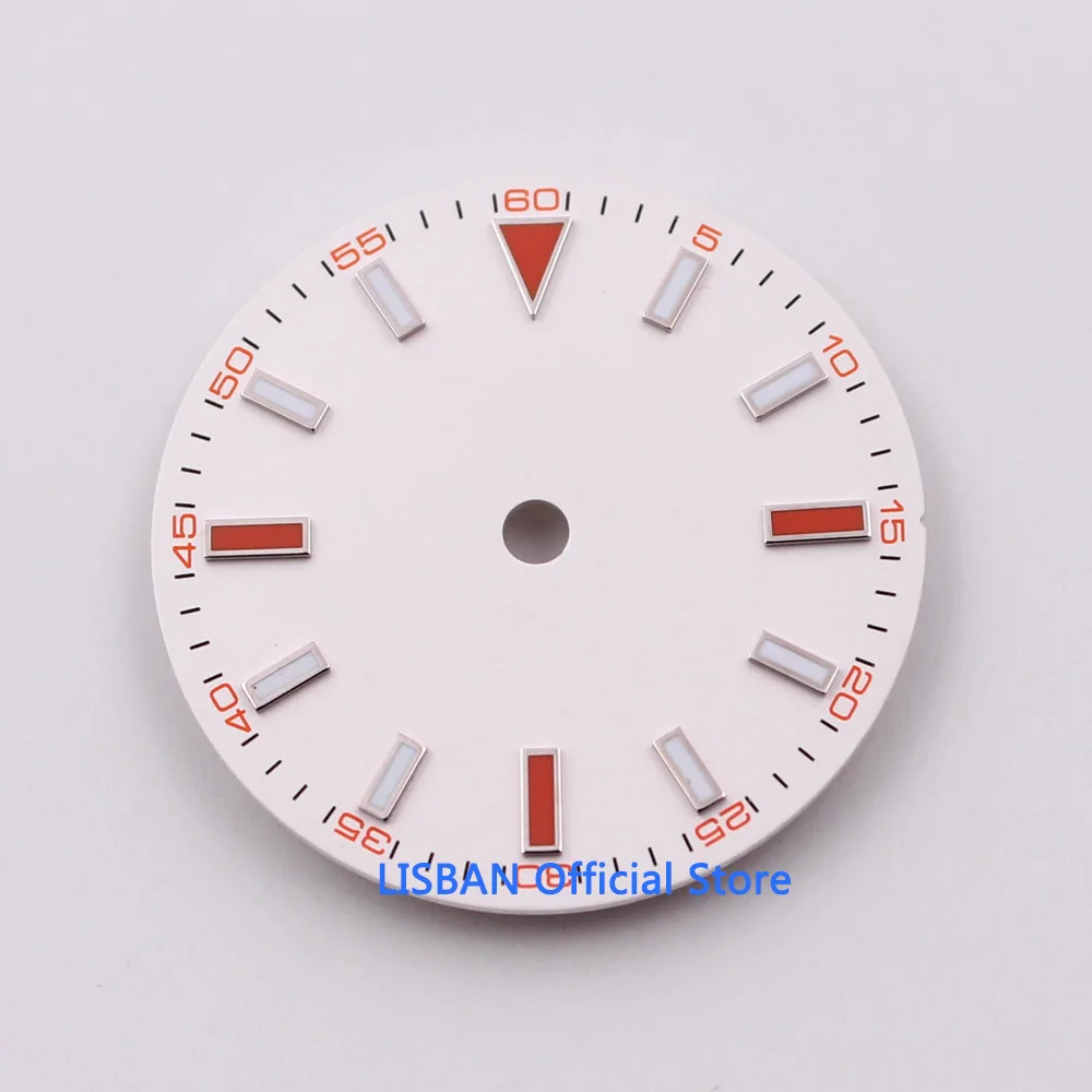 29mm Series Dial diameter size Watch part watch face miyota 8215 821A mingzhu 2813 3804 automatic movement