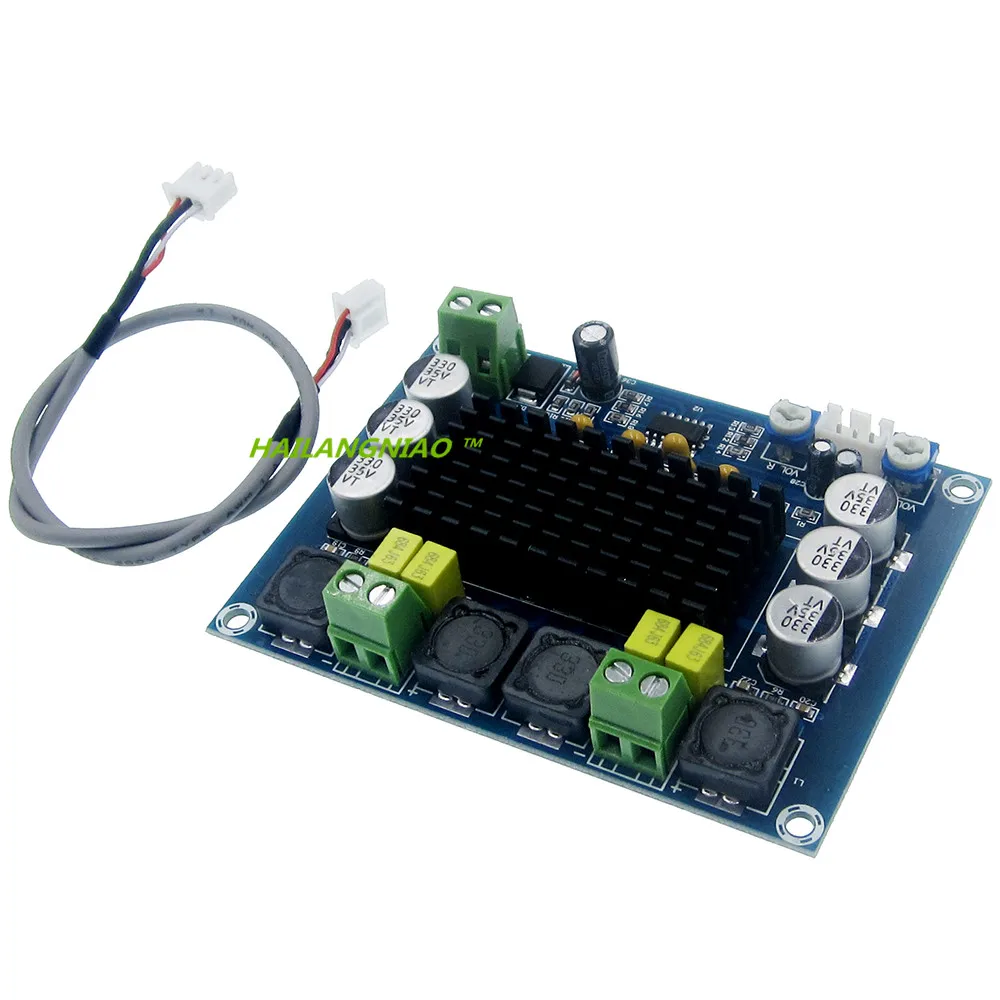 1pcs TPA3116D2 Dual-channel Stereo High Power Digital Audio Power Amplifier Board 2*120W XH-M543