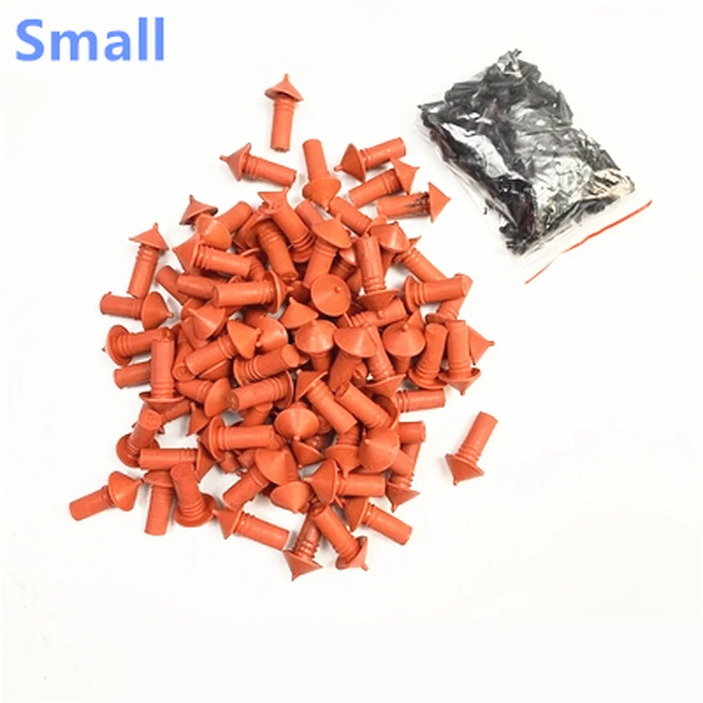 180pcs For Motorcycle radial tire tire gun film mushroom mushrooms Ding nail Plastic tire repair screws