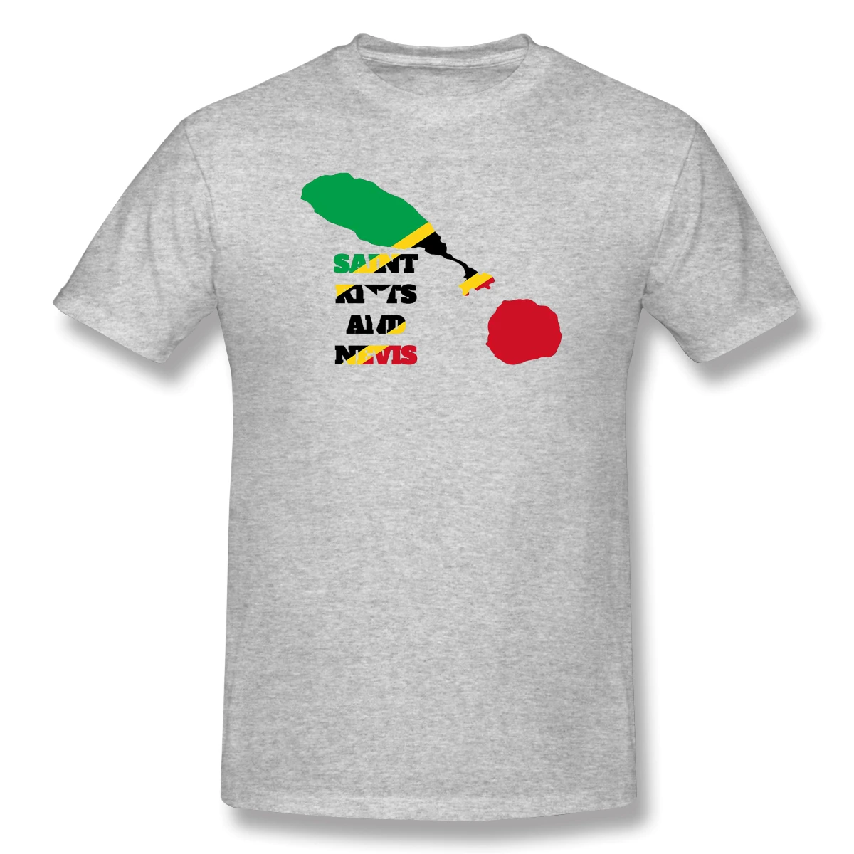 Man Saint Kitts And Nevis Map Flag  Gay, Proud, White, Pride home Creative Tshirt