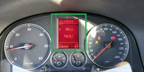 8 best sales golf mk5 lcd display - №8