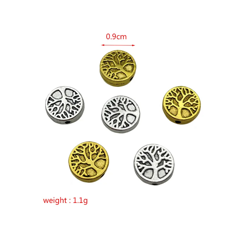 retro style alloy fan tree of life spacer DIY making bracelets, necklaces, jewelry, crafts, jewelry connectors