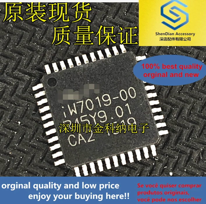 10pcs only orginal new iW7019-00 1W7019 SMD LED current sharing chip Driver IC integrated block