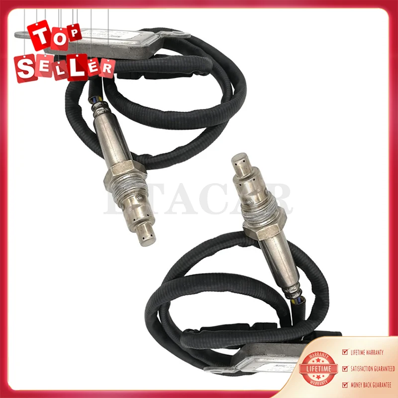 2pcs Nox Sensor A0009053603 A0009053503 Fits For MERCEDES W205 W166 W221 GLE350/400 ML 5WK9 6683D 5WK96682D