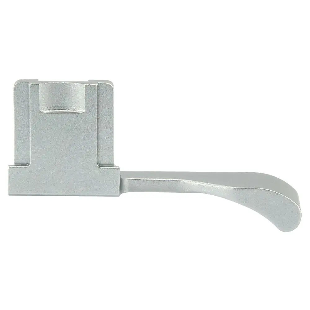 Haoge THB-X2S Metal Hot Shoe Thumb Up Rest Hand Grip for Fujifilm Fuji X100VI X100V Camera Accessories Silver