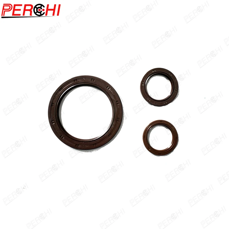 

For Mitsubishi 4G18 34*46*7 Front crankshaft oil seal MD377999 72*96*7.5 Rear crankshaft oil seal MD372250 35*50*8 Camshaft oil