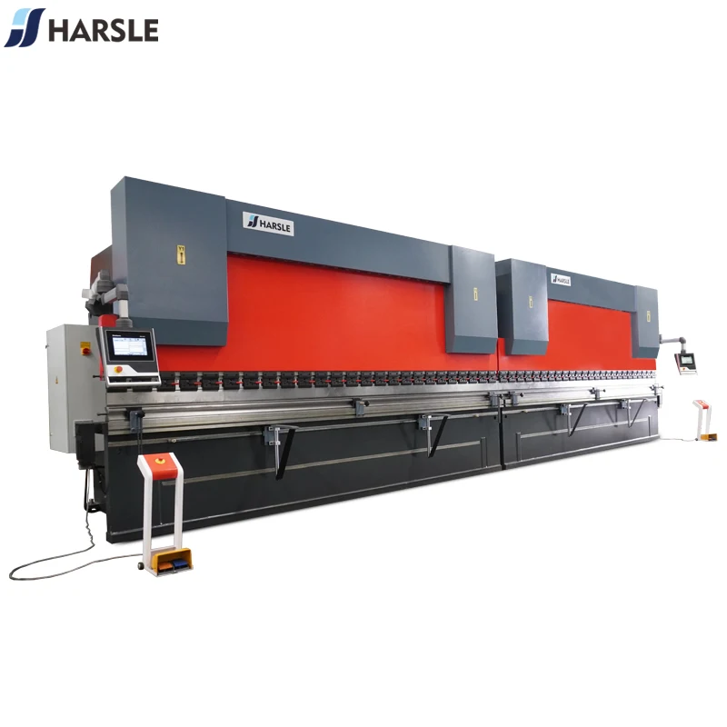 CNC Hydraulic Tandem Press Brake with Crowning Compensation Device