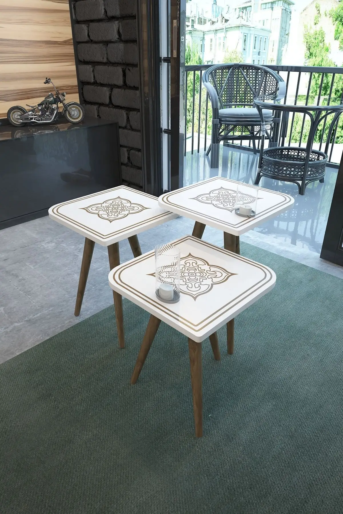 Zigon Coffee Table coffee table medium coffee table coffee table white table