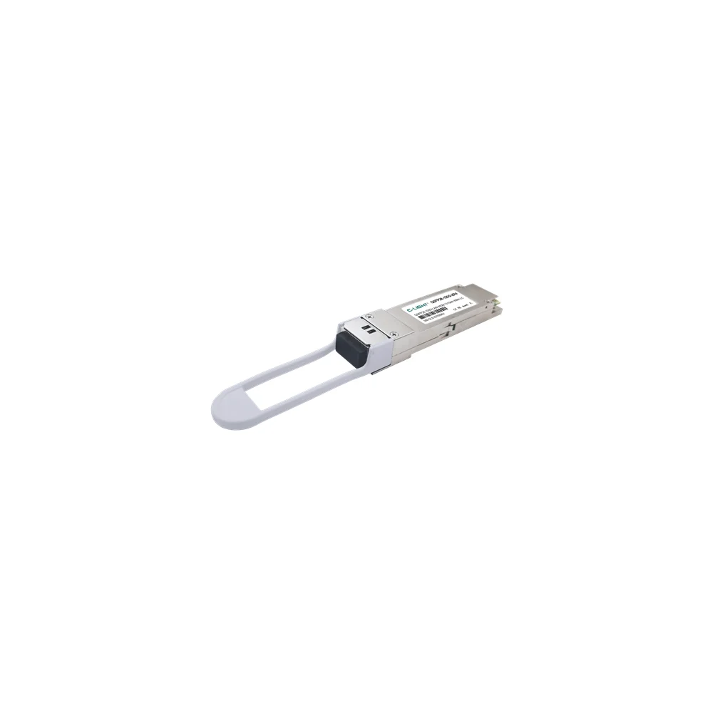 C-LIGHT CL100GQSFPZR4  100GBASE-ZR4 QSFP28 1310nm 80km DOM LC SMF Optical Transceiver Module Ethernet connectivity