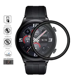 2pcs/lot Protective Film For Huawei Honor Watch GS3 SmartWatch Screen Protector Films Full Clear TPU Soft Cover 3D Soft Flexible