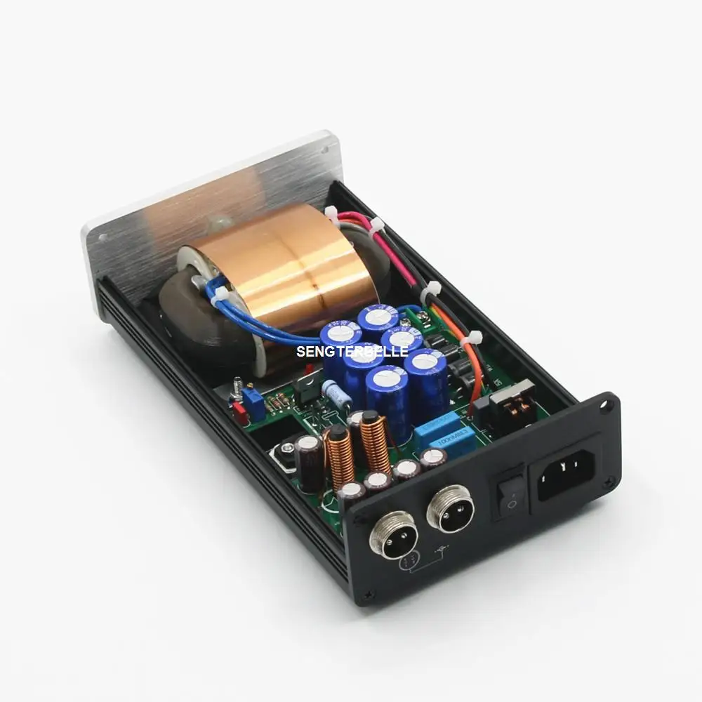 Finished 50W R-Core HiFi Ultra-low Noise Home Audio Linear Power Supply DC5V 9V 12V 15V 18V 24V