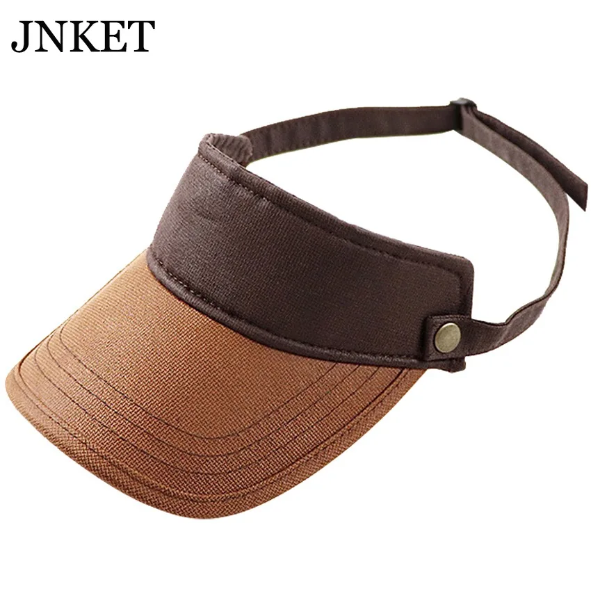 

JNKET Summer Outdoor Travel Unisex Empty Top Hat Visors Cap Summer Hat Beach Sunhat Sunbonnet Sunscreen Hats Adjustable Cap