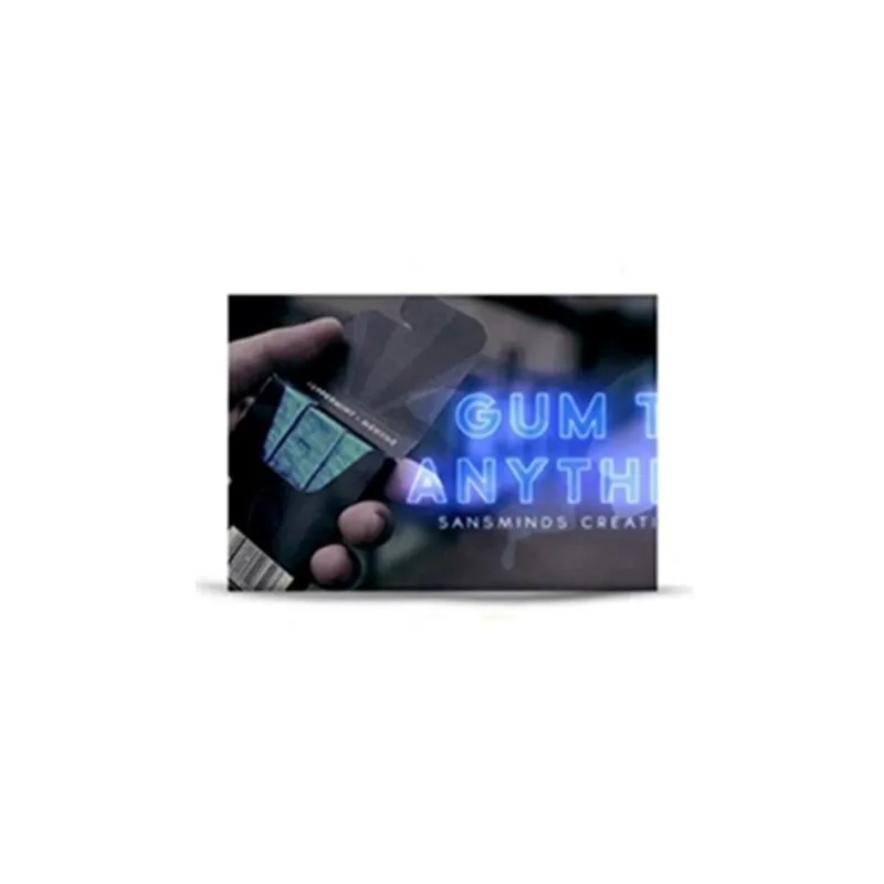 

Волшебные трюки с рисунком жевательной резинки (Gimmicks) от Sansminds
