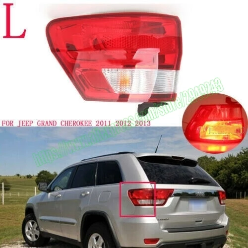 

Автомобильные аксессуары, левый задний фонарь для Jeep Grand Cherokee 2011 2012 2013, левый внешний задний фонарь, тормоз