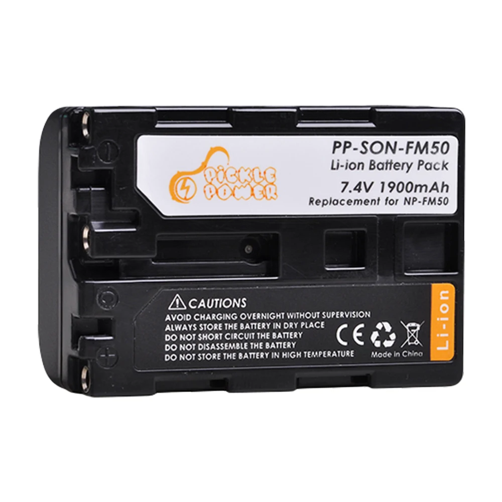 NP-FM50 NPFM50 FM55H Battery + LED Dual USB Charger Type C Port For Sony NP-FM51 NP-FM30 NP-FM55H DCR-PC101 A100 Series DSLR-A10