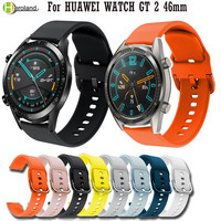 Sport silicone 22mm Watch strap band for Huawei Watch GT 2 46mm Sport Smart Wristbands for Huawei Honor Magic Watch 2 belt band