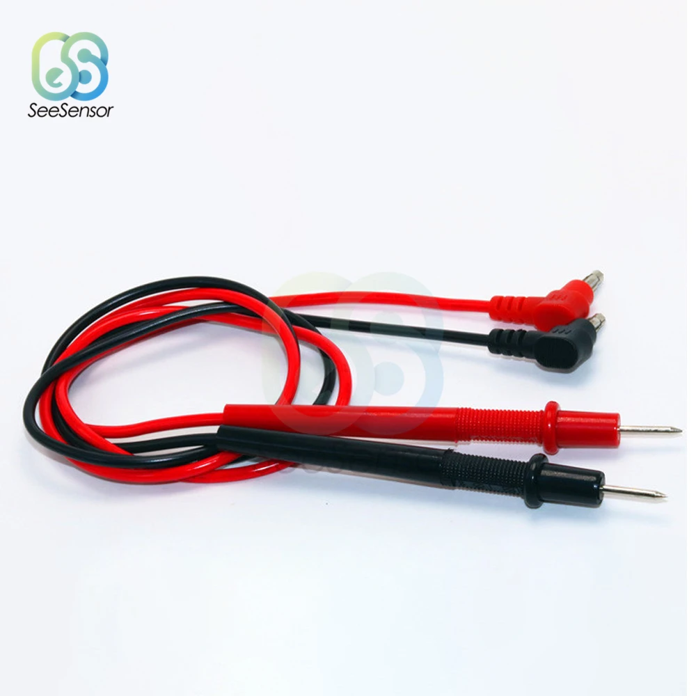 Universal 1 Pair 70cm Probe Multimeter Test Lead 1000V 10A Wire Pen Cable For Digital Meter Needle Tip Meter Needles Test Leads