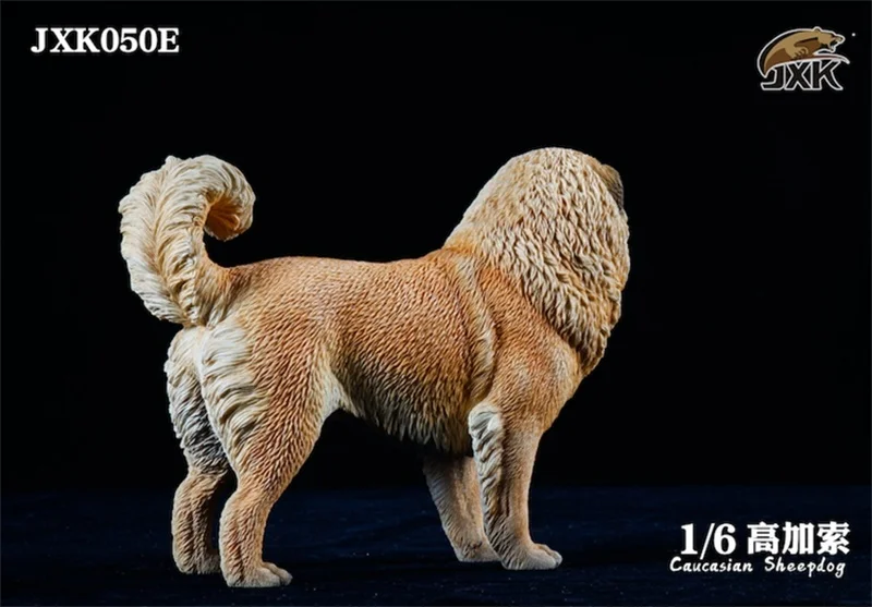 In Stock For Sale 1/6th JXK050 Caucasian Shepherd Dog Animal Five Models For Fans Collection