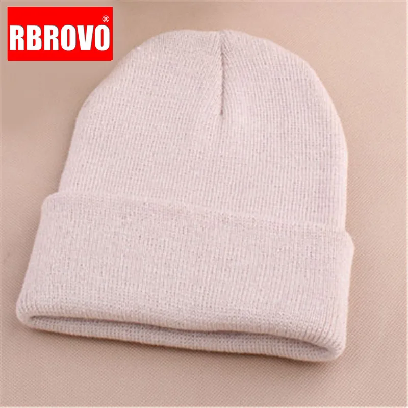 2023 Winter Hat For Women Hats Thick Knitted Winter Fashion Beanies Solid Scarf Cap For Female Beanies Skullies Women\'s Hat