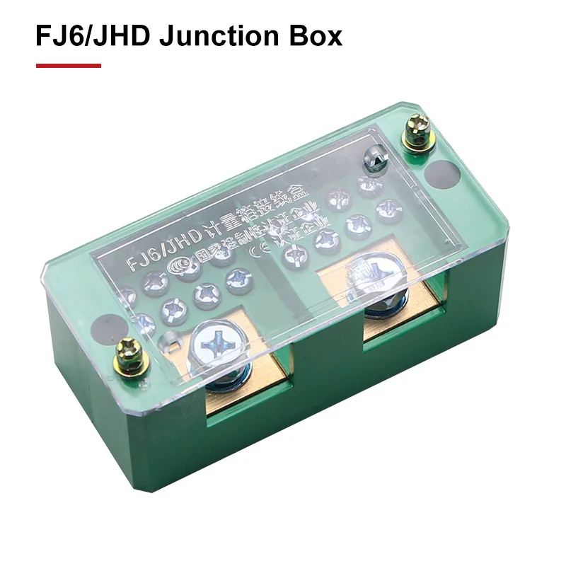 FJ6/JHD Junction Box 2-IN Multiple-OUT Electric Meter Wire Connector 3-IN Splitter Terminal Block 4-IN Distribution Box