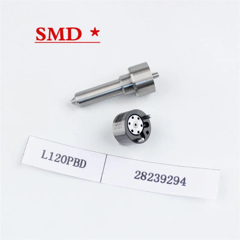 Injector Nozzle Repair Kit 28239294 Injector Control Valve + L120PBD Common Rail Nozzle For EJBR04001D EJBR01801A EJBR01801Z