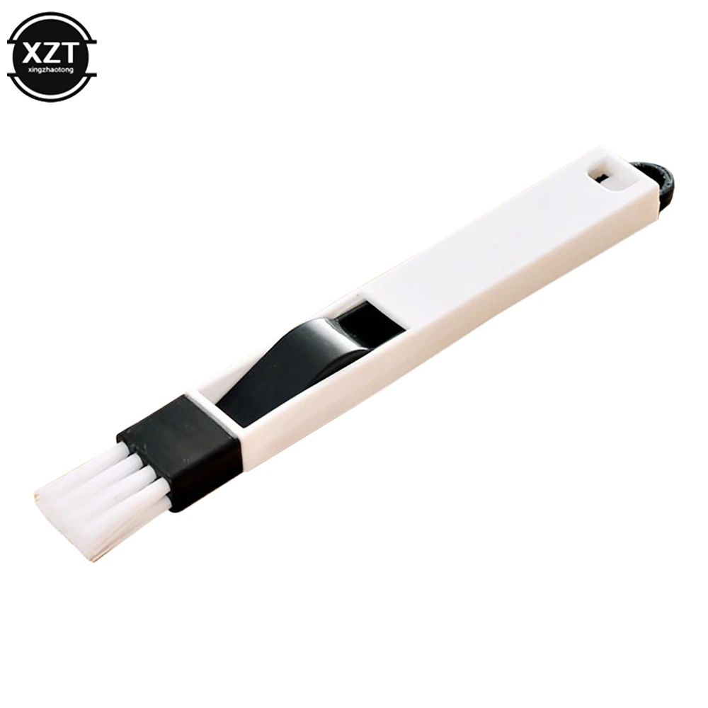 Pelle à poussière multifonctionnelle 2 en 1, outils informatiques, fenêtre, fente, livres, brosse, rainure de fenêtre, coin de clavier, piste de fenêtre