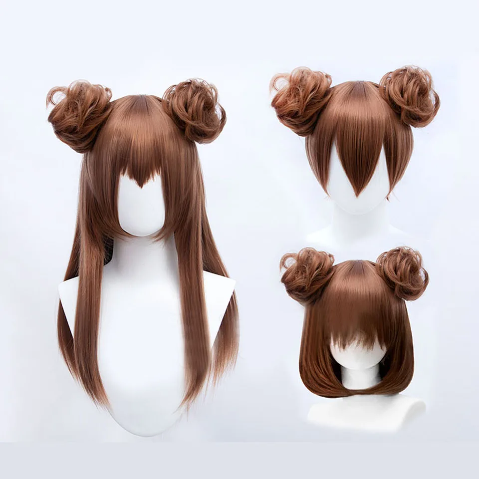 AOSIWIG-Chignon Synthétique Courte Bouclée pour Femme, Accessoires Cosplay, Épingle à Cheveux, 23 Couleurs