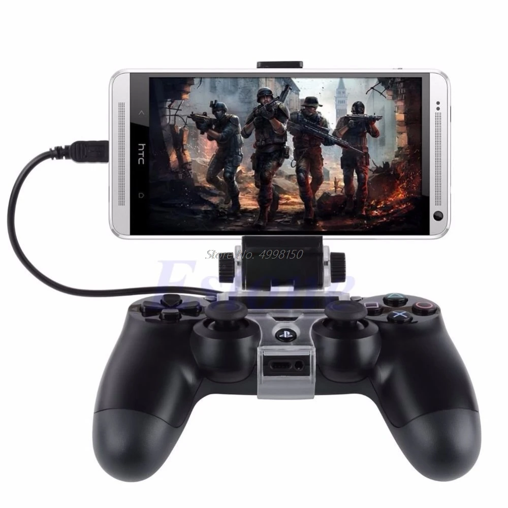 Groothandel Dropshipping Voor Playstation PS4 Game Controller Smart Mobiele Telefoon Clip Clamp Mount Houder