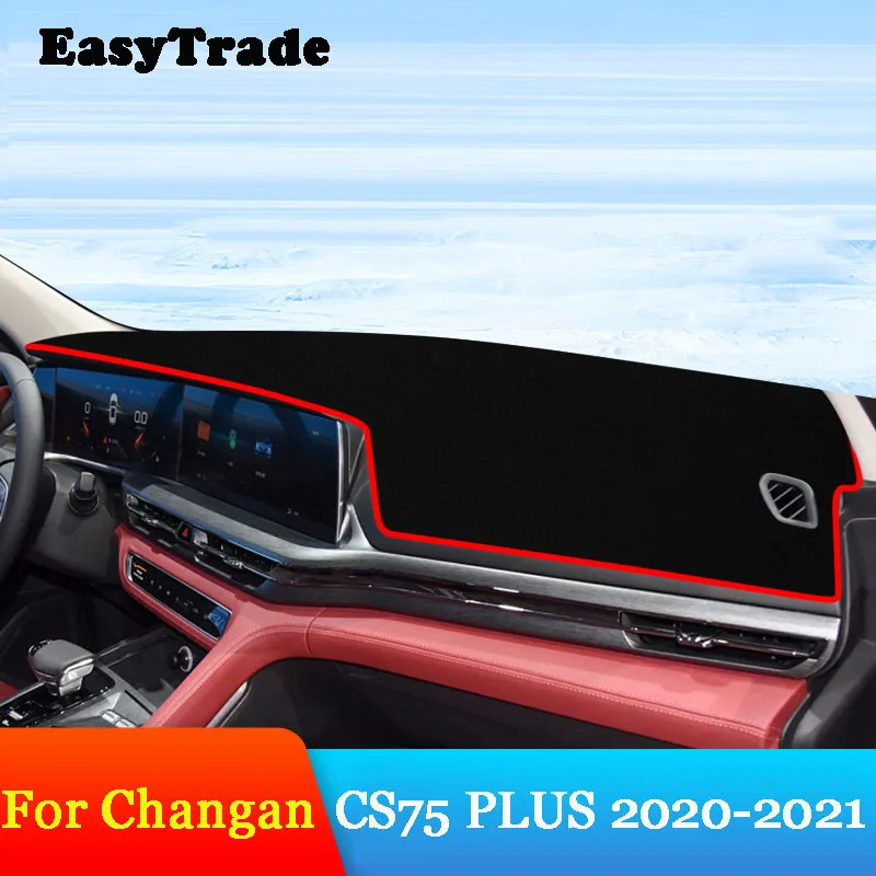 

For Changan CS75 PLUS 2020 2021 Car Dashboard Light-proof Mat Instrument Panel Sun Shade Heat Insulation Cover Pad Accessories