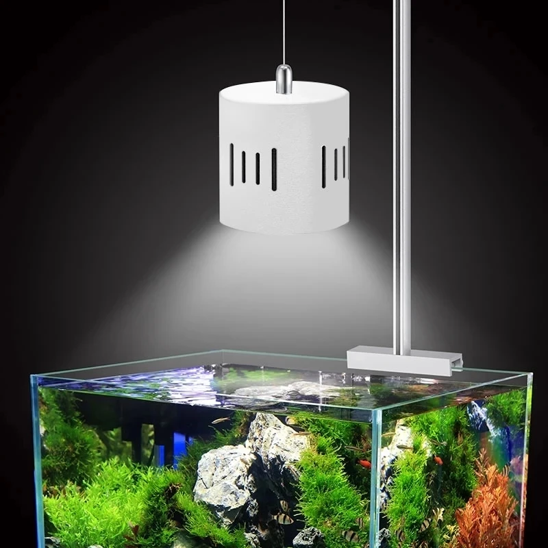 SUNSUN Tube Shape Light Adjustable Lighting Is Suitable for Aquatic Tank LED Aquarium Light Full Spectrum Algae Light