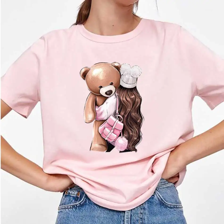 Ładna dziewczyna naprasowanka na odzież DIY a-poziom zmywalny T-Shirt termoprzylepne łatki Fashion Lady bluza z kapturem naklejka aplikacja