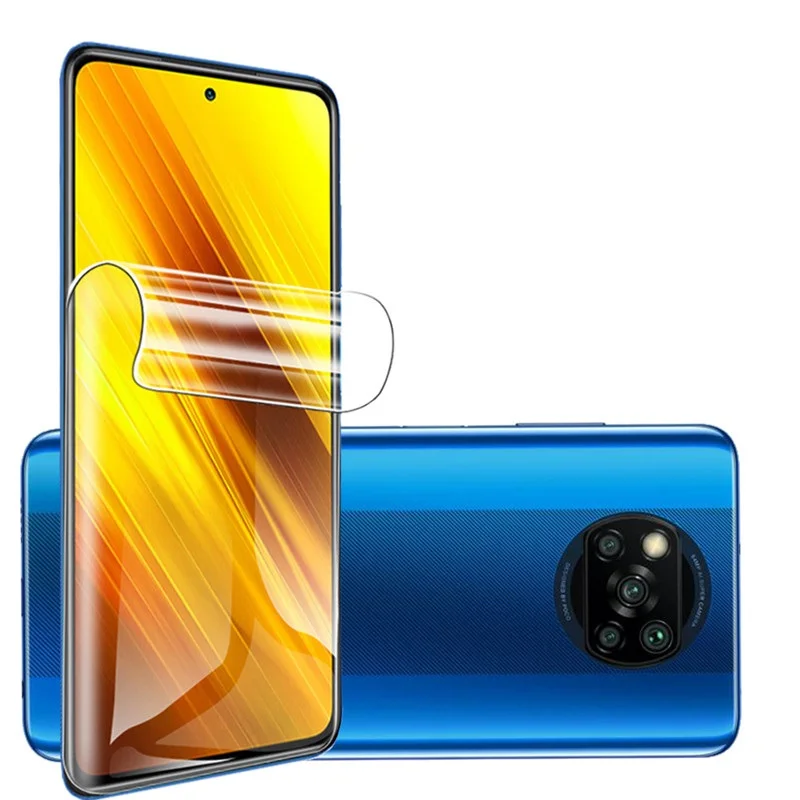 For Xiaomi Redmi Note 9T Glass For Redmi Note 9T Hydrogel Film Glass Screen Protector For Poco X3 M3 Redmi Note 9T