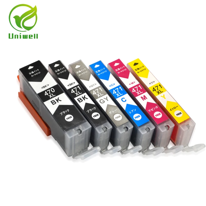 6 Color PGI-470 Ink cartridge For Canon PGI470 PGI 470 PIXMA MG5740 MG6840 MG7740 TS5040 TS6040 TS8040 TS9040 Printer