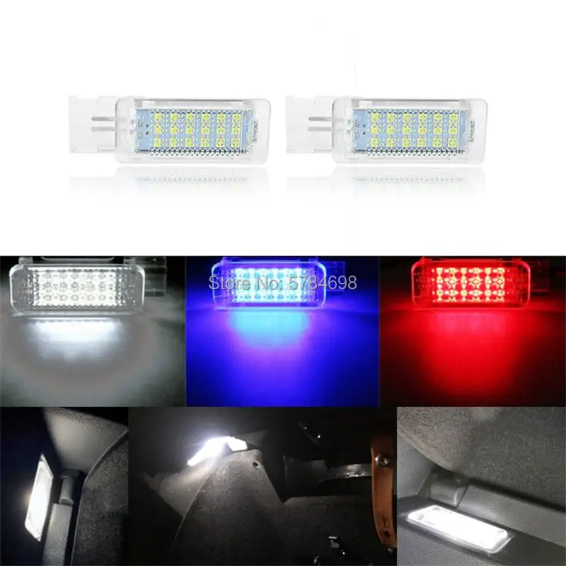 Super slim LED interior Seat footwell Lamp light for Porsche 987 Boxster Cayman 997-1 911 Carrera 997T 911 9PA Cayenne 958