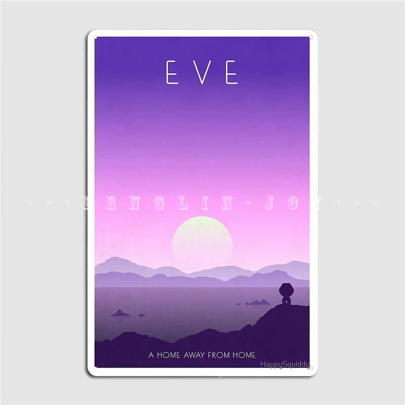 Kerbal Space Program Eve Metal Plaque Poster Wall Cave Club Bar Vintage Wall Decor Tin Sign Poster