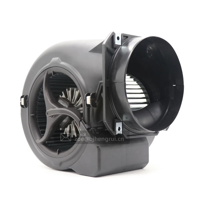 D2E146-HT67-01 230V 1.55A/1.75A 355W/400W AC Centrifugal Blower Cooling Fans Ball Bearing 50Hz/60Hz Flange Mount