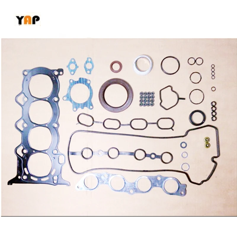 

Комплект прокладок для двигателя для TOYOTA Corolla Yaris Verso Vitz 1NZ 1nzfe 2NZ 2nzfe 2szfe 1.3L 1.5L L4 04111-21040 2005-2016