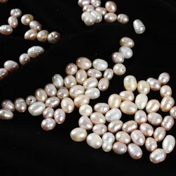 Natural Freshwater Pearl Beads High Quality Irregular Shape Punch Loose Bead for Jewelry Making DIY Necklace Bracelet  Ring 30pc