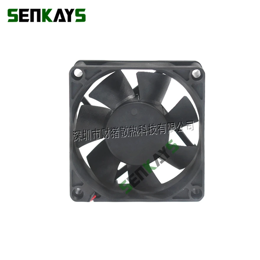 Dual Ball Bearing 7025 70MM 70*70*25MM DC 5V 12V 24V Cooling Fan Comptuter CPU Cooling Fan Case Cooling Fan 2pin