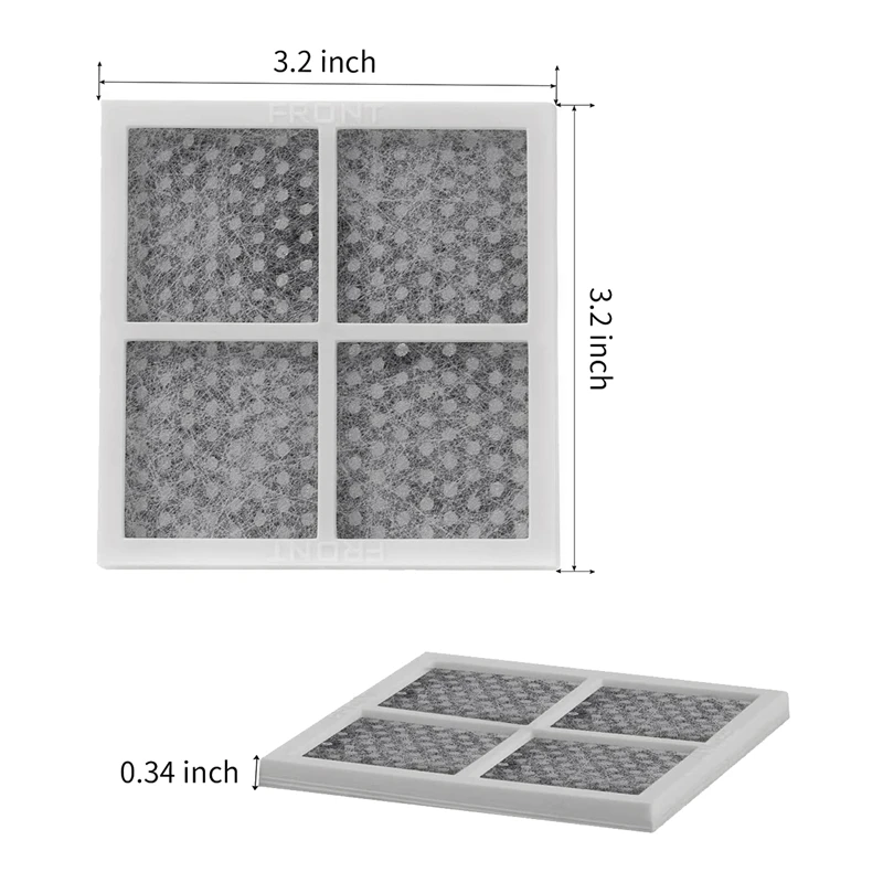 Filtro de aire de refrigerador para LG LT120F, piezas de repuesto de filtro de aire fresco, 5 paquetes